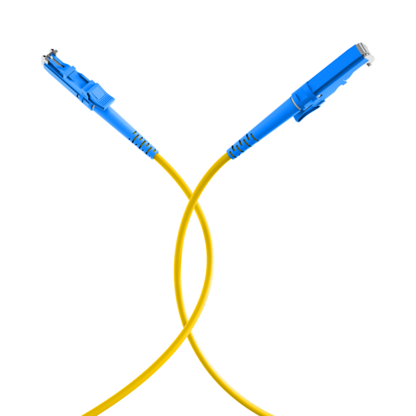 Simplex LWL Patchkabel E2000®-E2000® OS2 -- 5m 3,0mm Gelb 9/125µm