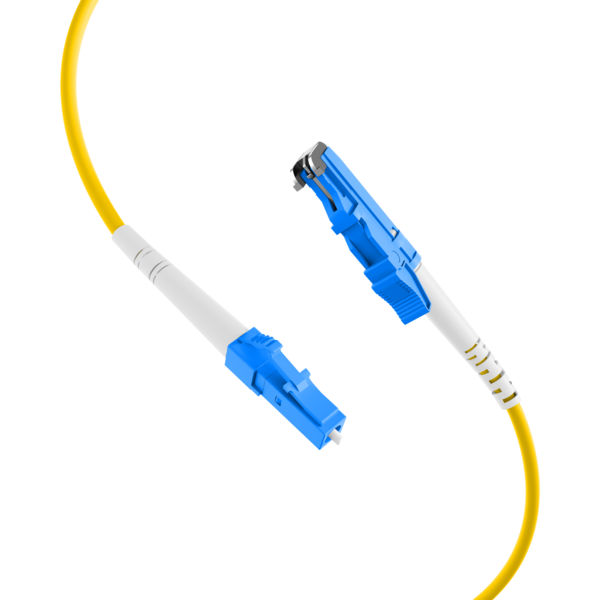 Simplex LWL Patchkabel E2000®-LC OS2 1m -- 3,0mm Gelb 9/125µm
