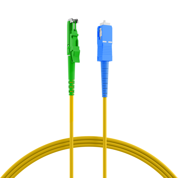 Simplex Patchkabel E2000?/APC-SC OS2, 2m LSZH 3mm gelb G657A1 Grade C