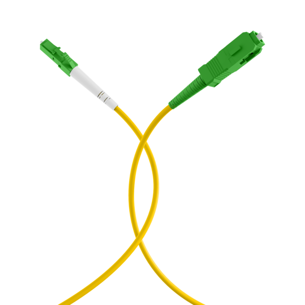 Simplex Patchkabel LC/APC-SC/APC OS2 G657A2 -- 3m LSZH 3mm gelb