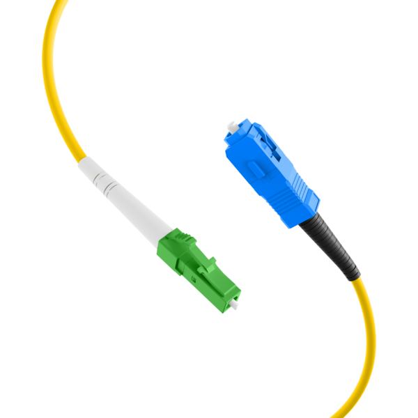 Simplex Patchkabel LC/APC-SC OS2 G657A2 -- 3m LSZH 3mm gelb