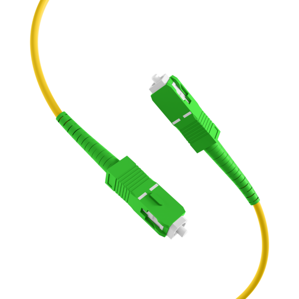 Simplex Patchkabel SC/APC-SC/APC OS2 G657A2 -- 1m LSZH 3mm gelb