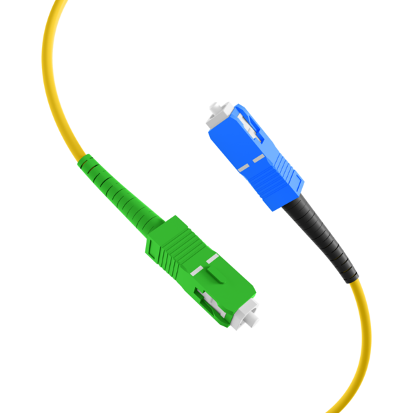 Simplex Patchkabel SC/APC-SC OS2 G657A2 -- 1m LSZH 3mm gelb