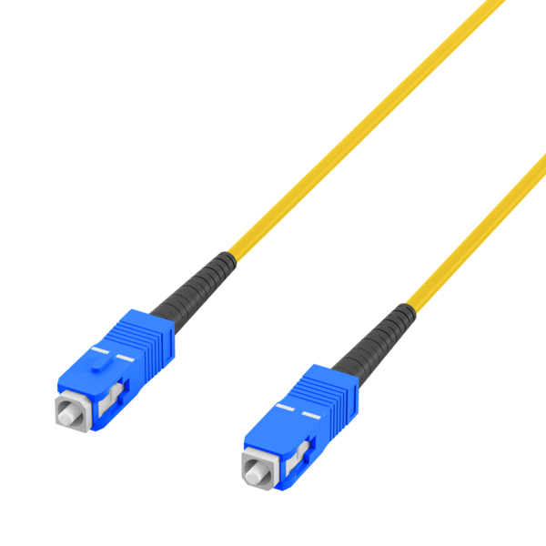 Simplex Patchkabel SC-SC OS2 G657A2 -- 0,5m LSZH 3mm gelb