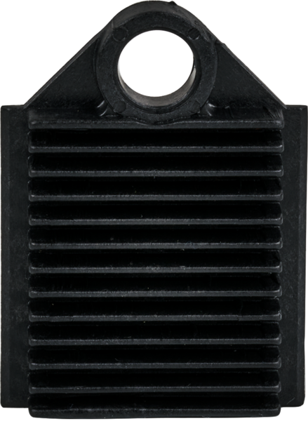 Spleißhalter für 12 x Crimpspleißschutz -- schwarz