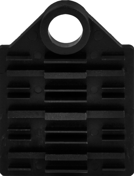 Spleißhalter für 6x Schrumpfspleißschutz -- schwarz