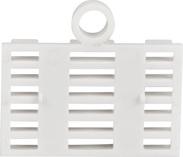 Spleißhalter für 6x Schrumpfspleißschutz -- (weiss)