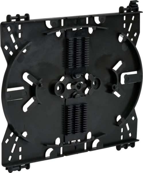 Spleißkassette PRO inkl. Spleißhalter 2x12 , schwarz - Crimpversion