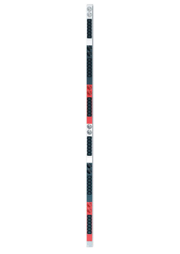 Steckdosenleiste vertikal 36 x C13 + 12 x Schutzkontakt, 6-phasig, Aderendhülsen Steckdosenleiste vertikal 36 x C13 + 12 x Schutzkontakt, 6-phasig, Aderendhülsen