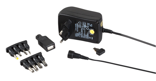 Stecker-Netzteil 230V/50Hz,Regelbar 3-12V DC inkl Adapter Stecker-Netzteil 230V/50Hz,Regelbar 3-12V DC inkl Adapter