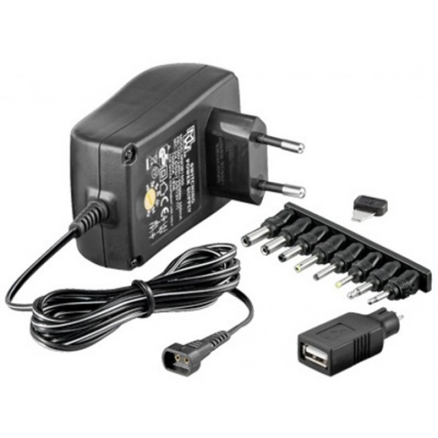 Steckernetzteil 1500mAh  AC/DC, 
