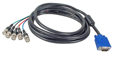 SVGA/HDTV Monitorkabel,2m15p.HDD-S->5xBNC-S