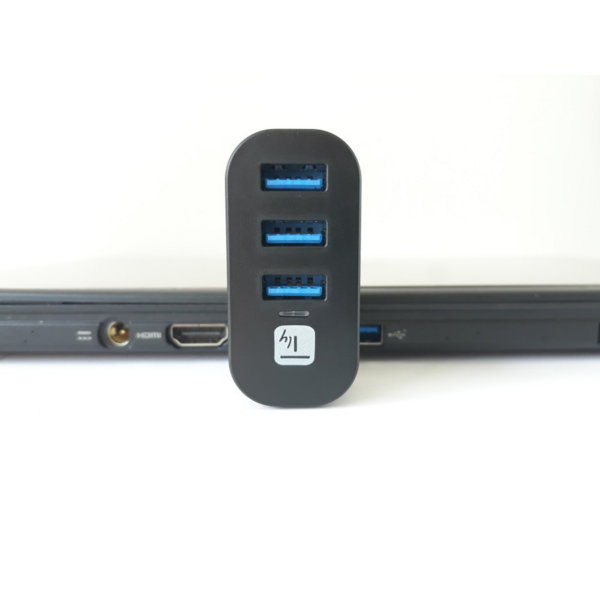Techly Mini-Dreh-Hub 3x USB 3.0 --