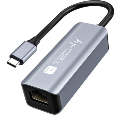 Techly USB-C 3.0 auf RJ45 Gbit Konverteradapter --