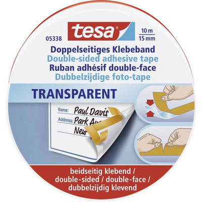 tesa® Doppelband, 10m x 15mm tesa® Doppelband, 10m x 15mm