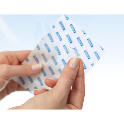 tesa TACK Klebepads XL, 3cm², wiederverwendbar, transparent