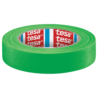 tesaband Gewebeband, 25m x 19mm, neongrün (Produktbild 1)