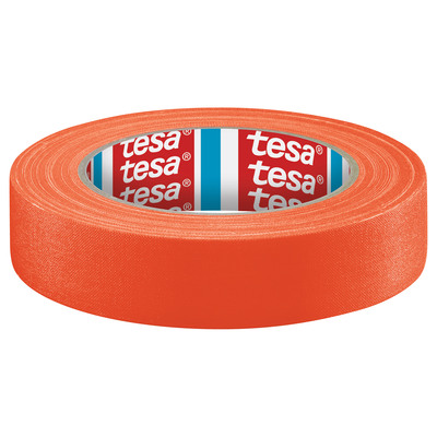 tesaband Gewebeband, 25m x 19mm, neonorange (Produktbild 1)