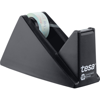 tesafilm® Eco & Crystal, 10m x 19mm, 1 Rolle + Tischabroller (Produktbild 1)