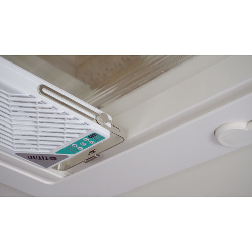 Titan TTC-SC21/V4+ Fenster-Doppellüfter 2x140mm mit Fernbedienung, für Wohnmobil