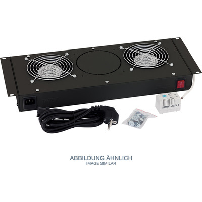 Triton RAB-CH-X25-X1 Belüftungseinheit für RBA-xxx-A6, 2 Lüfter, schwarz Triton RAB-CH-X25-X1 Belüftungseinheit für RBA-xxx-A6, 2 Lüfter, schwarz