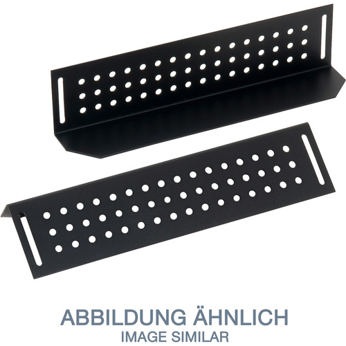 Triton RAB-NL-X01-X1 Schwerlastschienen 380mm, für 600mm Schranktiefe, schwarz
