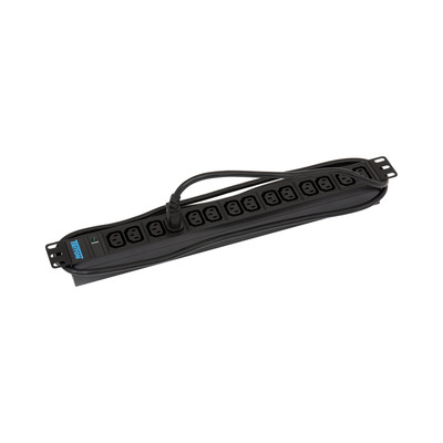 Triton RAB-PD-X09-A1 19 Steckdosenleiste 1HE 14x C13, mit Kontrolllampe, 10A