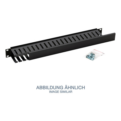 Triton RAB-VP-X02-A1 19 Kunststoffkabelkanal 1HE, einseitig, schwarz Triton RAB-VP-X02-A1 19 Kunststoffkabelkanal 1HE, einseitig, schwarz