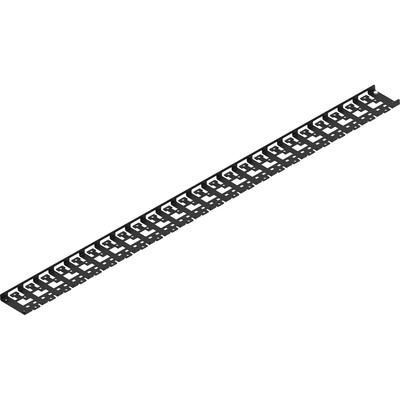 Triton RAB-VP-X53-X1 Kabelführungspanel für 1000mm tiefen Schrank, schwarz Triton RAB-VP-X53-X1 Kabelführungspanel für 1000mm tiefen Schrank, schwarz