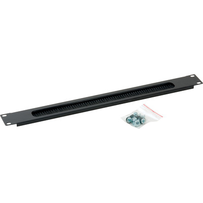 Triton RAB-ZP-X03-A2 19 Durchführungsplatte mit Bürste 1HE, schwarz Triton RAB-ZP-X03-A2 19 Durchführungsplatte mit Bürste 1HE, schwarz