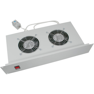 Triton RAC-CH-X01-A1 19 Belüftungseinheit horizontal 2HE, 2 Lüfter, grau Triton RAC-CH-X01-A1 19 Belüftungseinheit horizontal 2HE, 2 Lüfter, grau