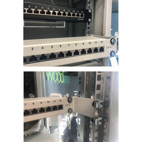 Triton RAC-DR-X22-X1 Schienentiefenadapter 19 1HE, 2 Stück, 10cm