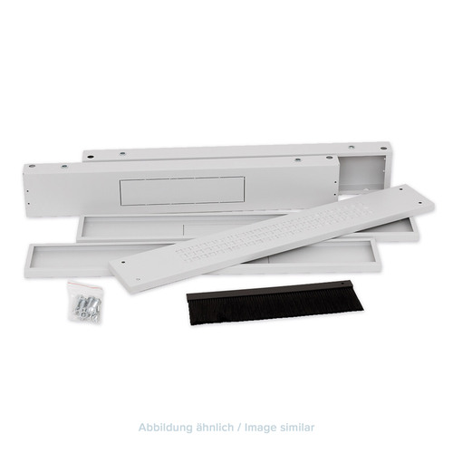 Triton RAC-PO-X82-XD 19 Sockel, 800x1200x120mm mit Filter, 1900kg, grau