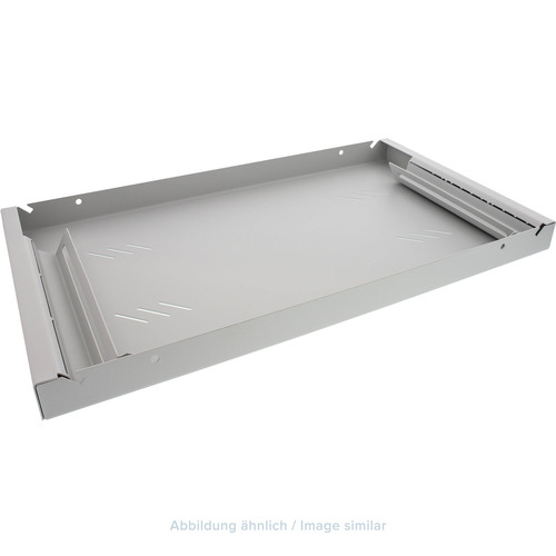 Triton RAC-UP-850-A4 19 Fachboden 1HE, 850mm, 80kg, grau Zubehör Stand- / Wandschränke