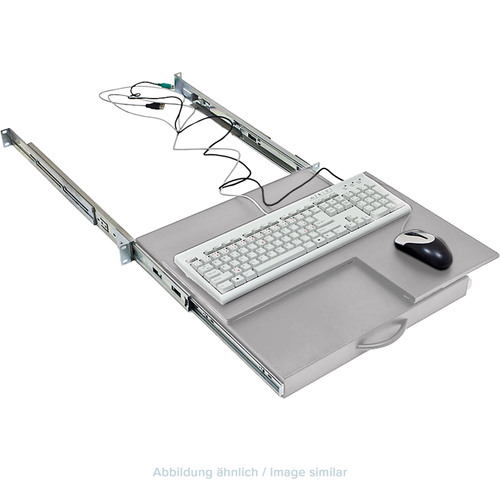 Triton RAC-UP-X40-A1 19 Tastatur- und Mauseinschub mit Teleskopschienen 1,5HE Zubehör Stand- / Wandschränke