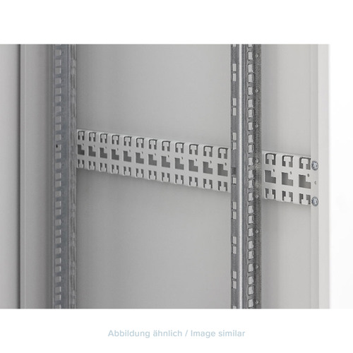 Triton RAC-VP-D50-X1 Kabelführungspanel für 600mm tiefen Schrank, grau