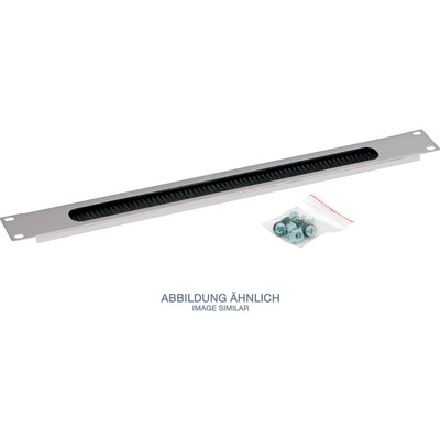 Triton RAC-ZP-X03-A2 19 Durchführungsplatte mit Bürste 1HE, grau Triton RAC-ZP-X03-A2 19 Durchführungsplatte mit Bürste 1HE, grau