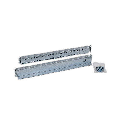 Triton RAX-NL-T01-X1 Teleskoptragschienen 1HE, für 600-800mm Schranktiefe, grau Zubehör Stand- / Wandschränke