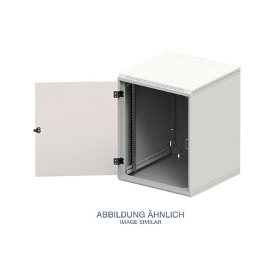 Triton RBA-04-AS6-CAX-A1 19 Wandschrank 4HE, 600x595mm, einteilig, grau (Produktbild 1)