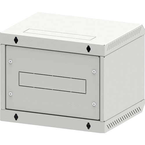 Triton RBA-04-CS3-CAX-C1 10 Wandschrank 4HE, mit Vollblechtür, grau