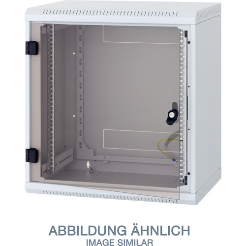 Triton RBA-09-AS4-CAX-A6 19 Wandschrank 9HE, 600x395mm, einteilig, grau Wandschränke