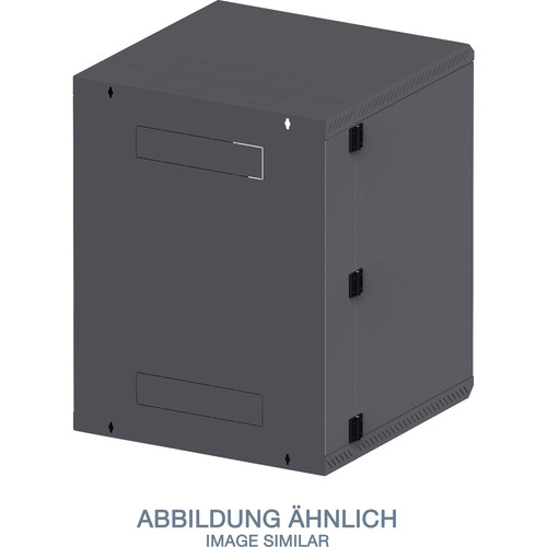 Triton RBA-18-AS6-BAX-A1 19 Wandschrank 18HE, 600x595mm, einteilig, schwarz