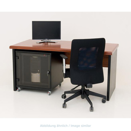 Triton RCA-12-A61-CAX-A1 19 Standschrank 12HE mit Rollen, 600x1000mm, grau