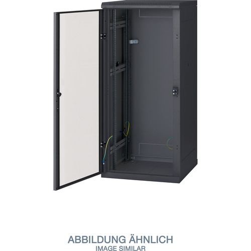 Triton RTA-37-A68-BAX-A1 19 Netzwerkschrank 37HE, 600x800mm, Glastür, schwarz