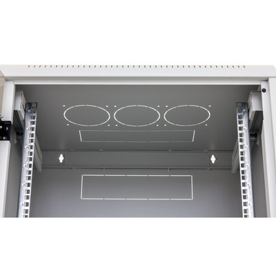 Triton RUA-09-AS5-CAX-A1 19 Wandschrank 9HE, 600x495mm, abn. Seitenwände, grau