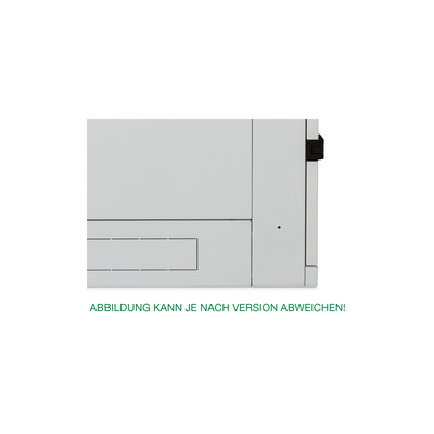 Triton RYA-15-A66-CAX-A1 19 Netzwerkschrank 15HE, 600x600mm, Glastür, grau