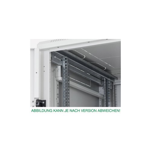 Triton RYA-22-A61-CAX-A1 19 Netzwerkschrank 22HE, 600x1000mm, Glastür, grau