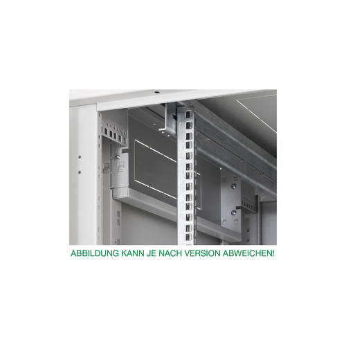 Triton RYA-45-A66-CAX-A1 19 Netzwerkschrank 45HE, 600x600mm, Glastür, grau