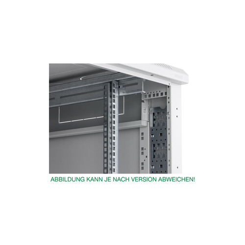 Triton RYA-45-A66-CAX-A1 19 Netzwerkschrank 45HE, 600x600mm, Glastür, grau