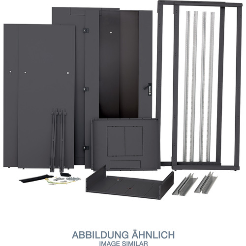 Triton RZA-18-A86-BAX-N1 19 Standschrank, zerlegbar, 18HE/800x600, schwarz